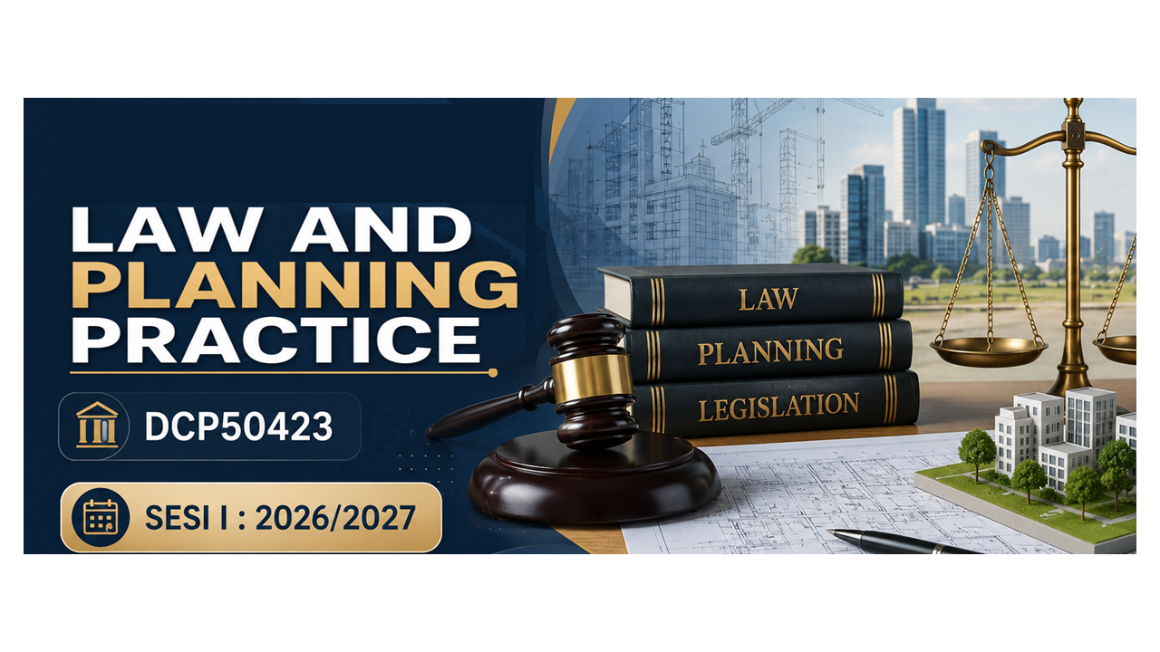DCP50423-LAW AND PLANNING PRACTICE