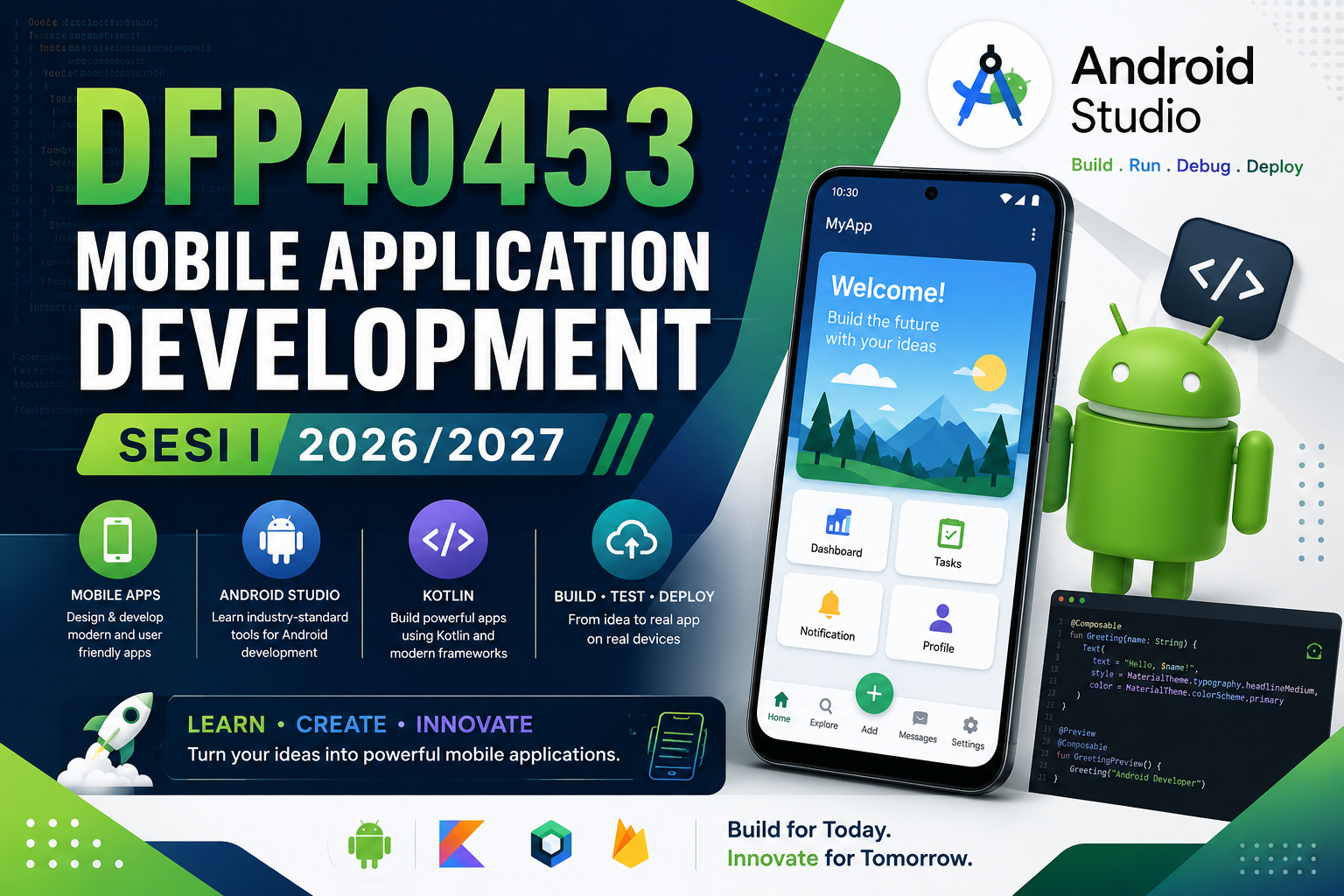 DFP40453 MOBILE APPLICATION DEVELOPMENT SESI I 2026/2027