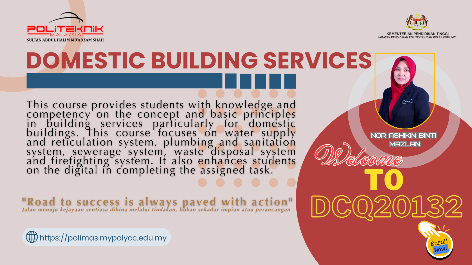 DCQ20312 - DOMESTIC BUILDING SERVICES (Sesi 1 26/27)
