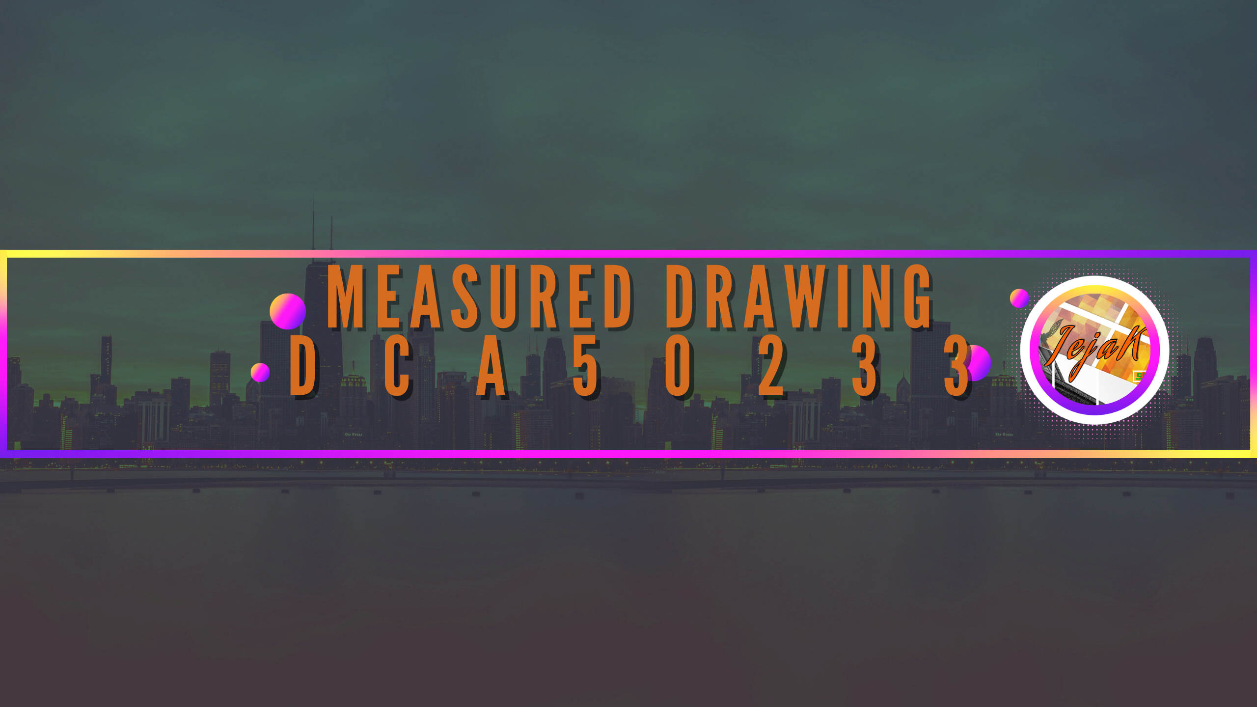 DCA50483 -MEASURED DRAWING