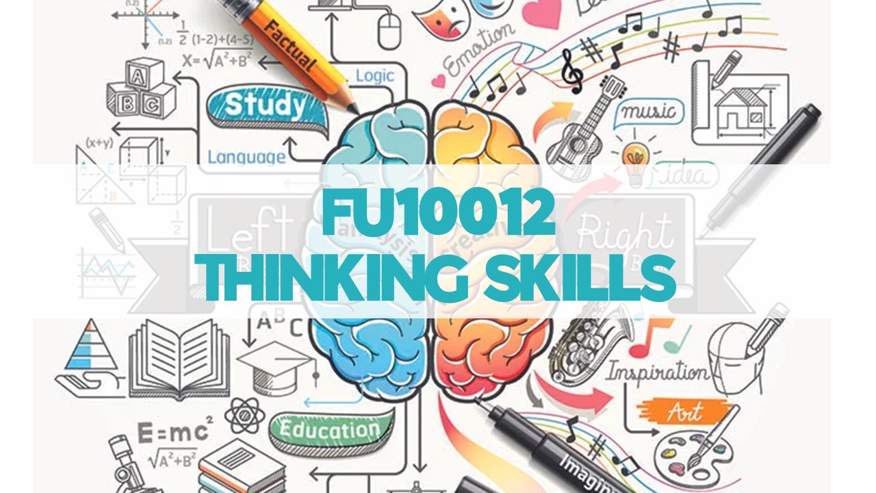 FU10012 THINKING SKILLS