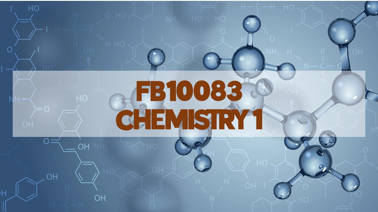 FB10083 CHEMISTRY 1