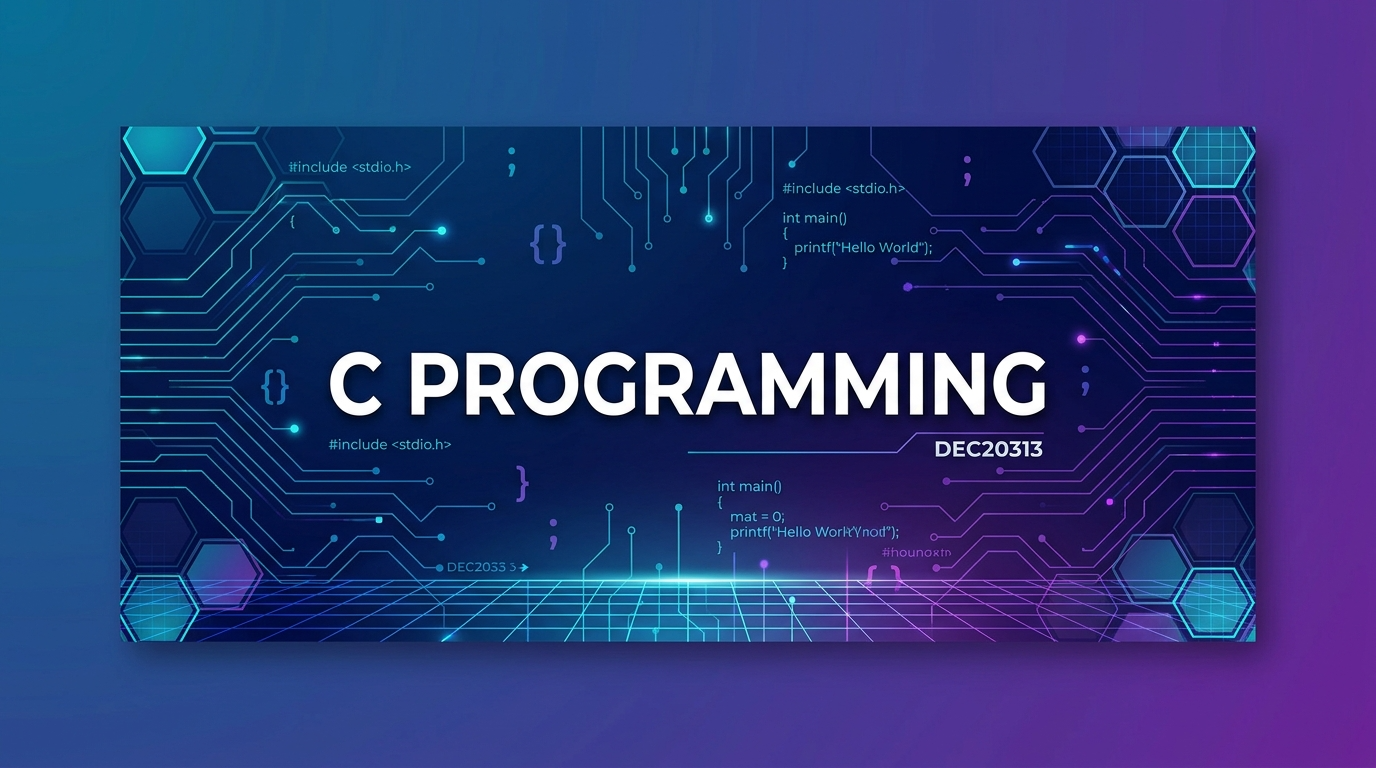 DEC20313 C PROGRAMMING SESI II 2025/2026