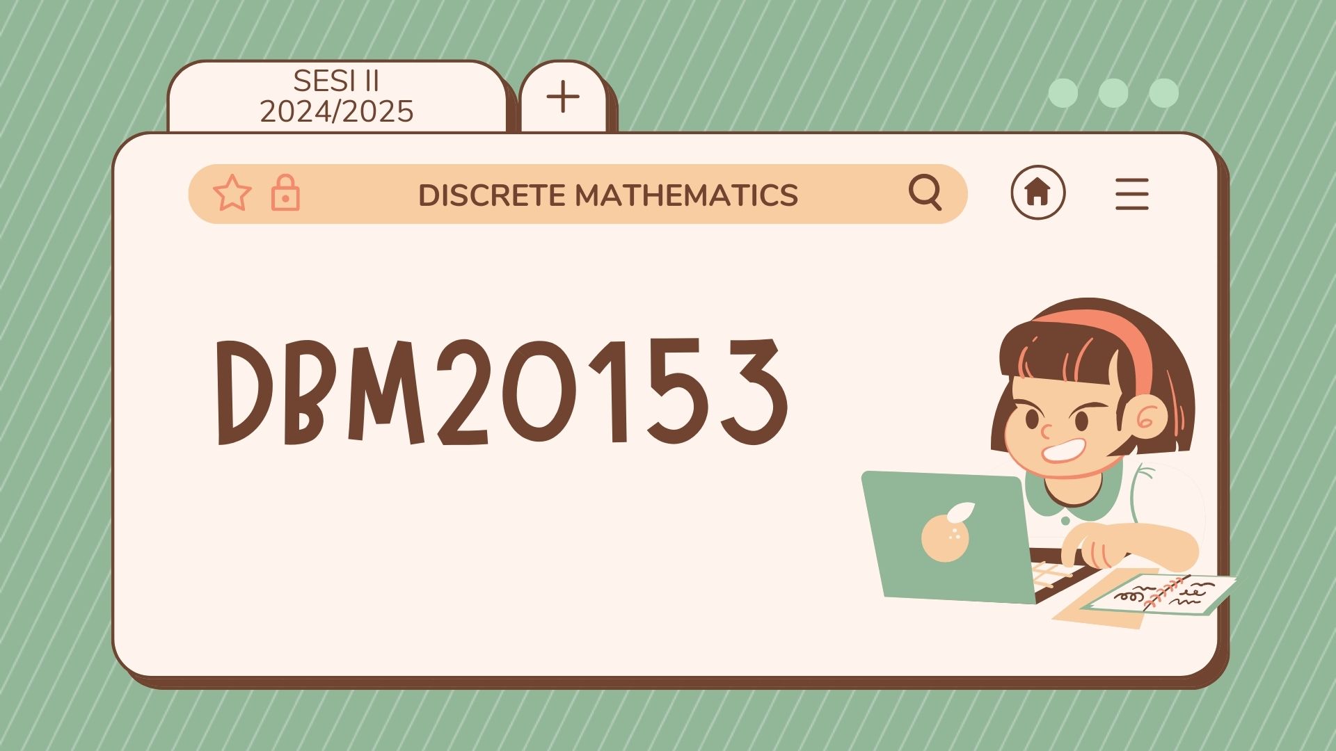 DBM20153 - DISCRETE MATHEMATICS