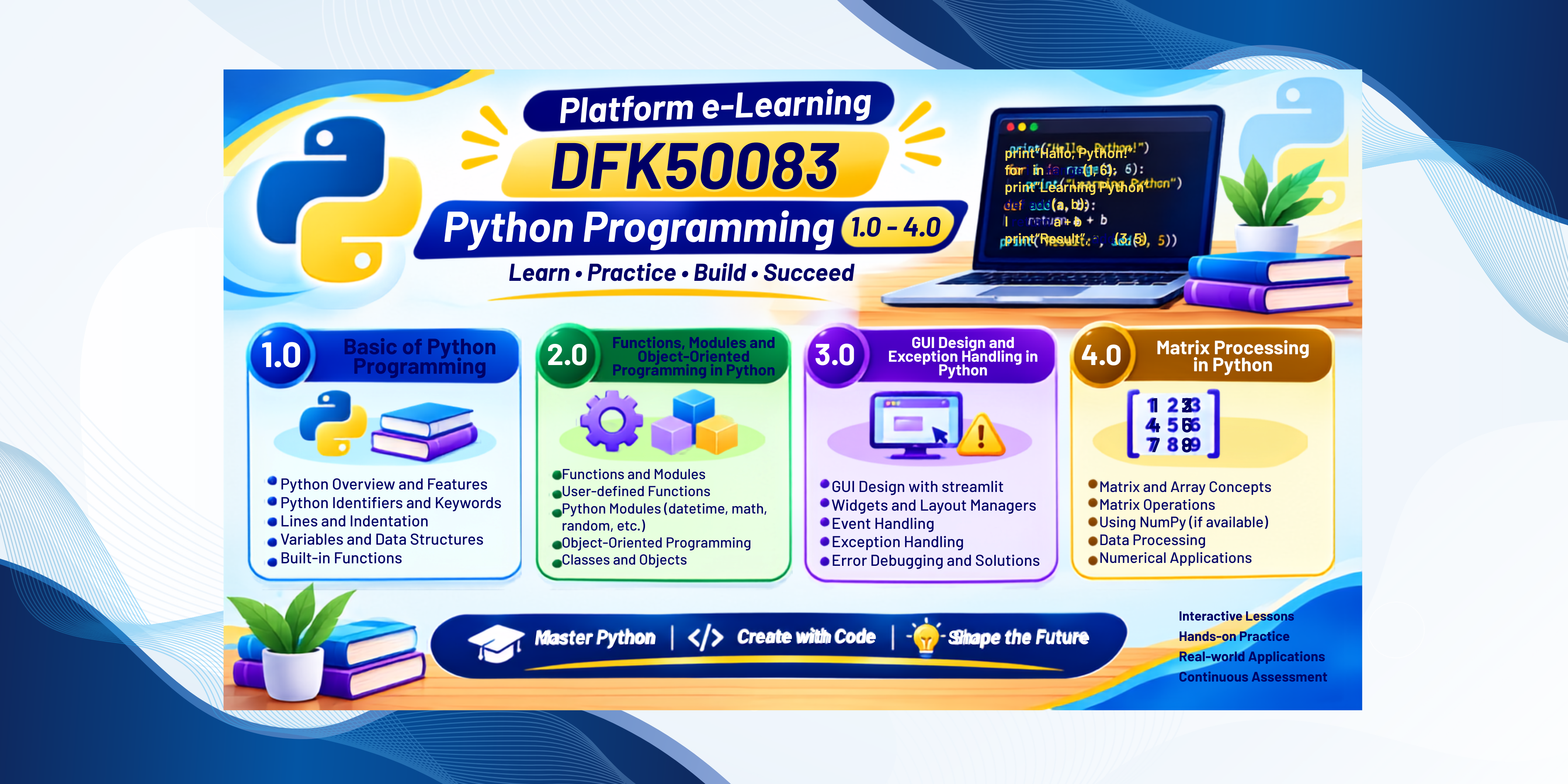 DFK50083 PYTHON PROGRAMMING SESI I 2026/2027